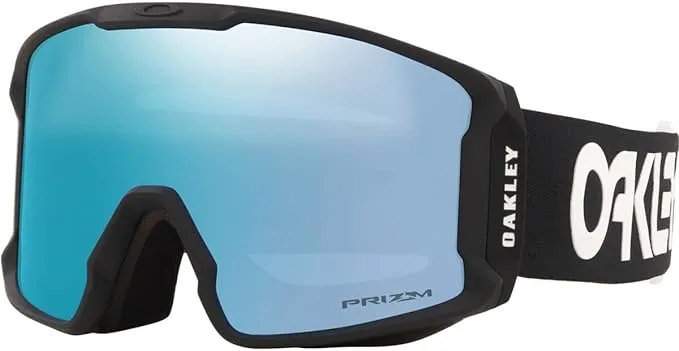 Oakley Line Miner L Goggles Factory Pilot Black | Prizm Sapphire