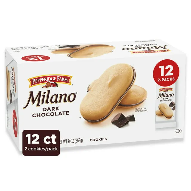 Pepperidge Farm Milano Dark Chocolate Cookies