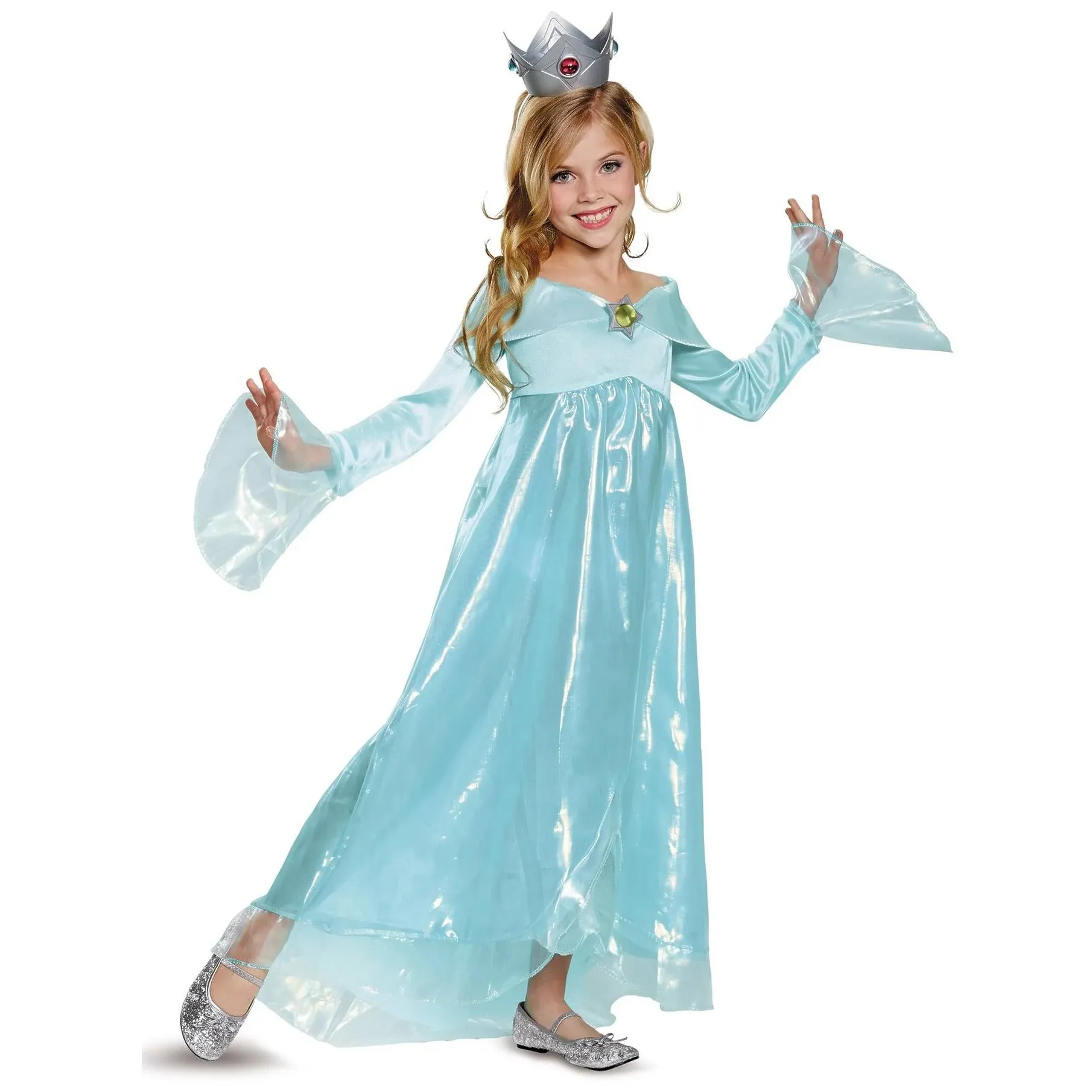 Rosalina Deluxe Costume, Blue, Large (10-12)