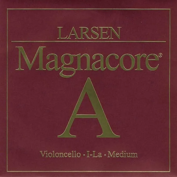 Larsen Strings Magnacore Cello A String 4/4 size, Heavy Steel, Ball End