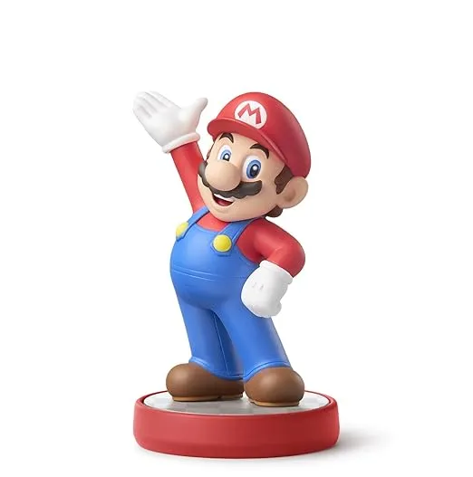 Mario Amiibo Super Mario Bros Red Base Nintendo (US Version) Brand New