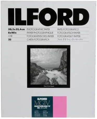 Ilford Multigrade RC Deluxe Paper - Glossy 5x7" 25 Sheets