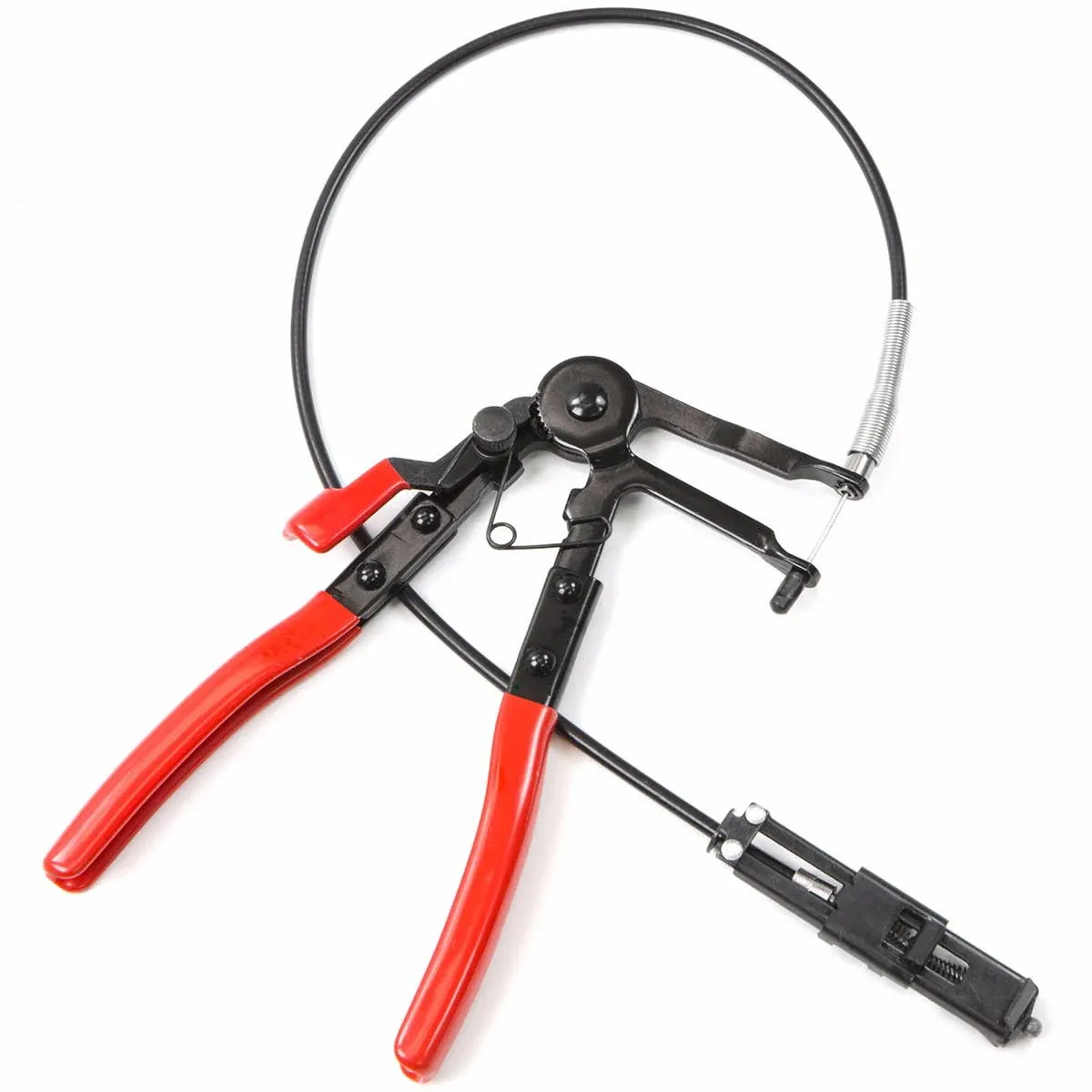 Xtremepowerus 2ft Flexible Wire Long Reach Hose Clamp Pliers for Fuel Oil Water