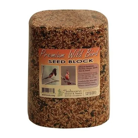 Sahuaro Seed Assorted Species Bird Food Block Millet 15 lb.