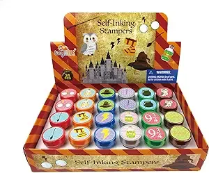 TINYMILLS 24 Pcs Wizard Stampers for Kids