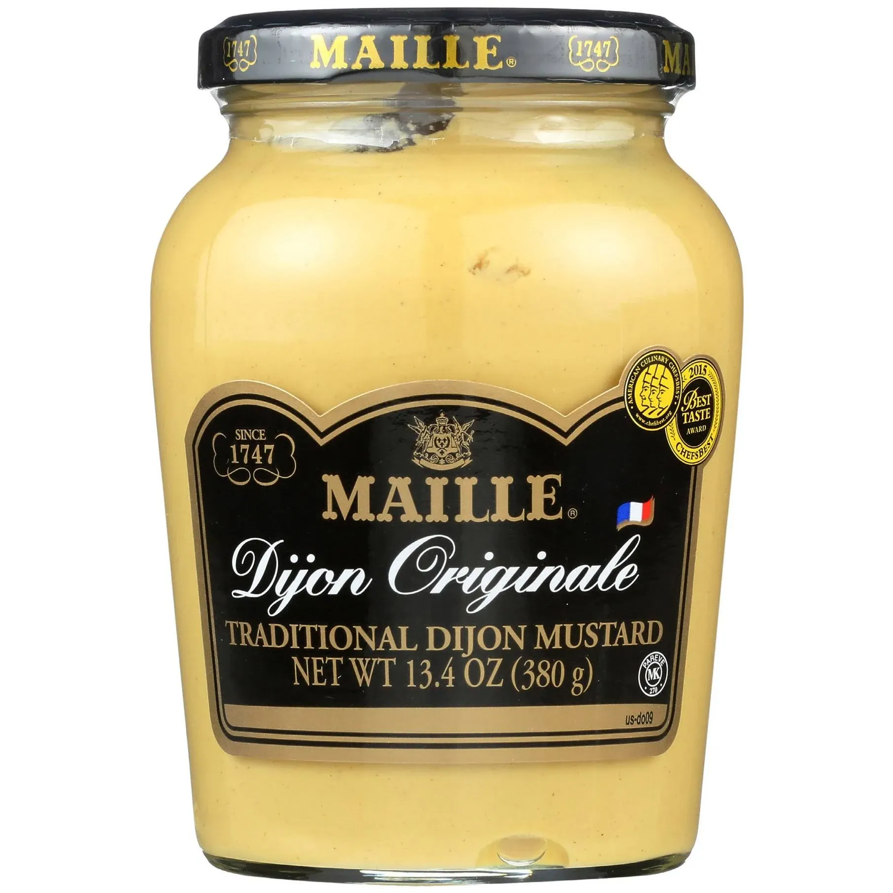 Maille Mustard, Dijon originale No Added Sulfites, 7.5 oz, 6 Count