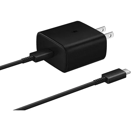 Samsung Official 45W USB-C Super Fast Charging Wall Charger (Black)