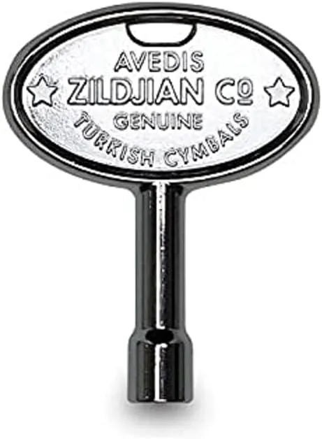 Zildjian Chrome Drum Key w/Zildjian Trademark