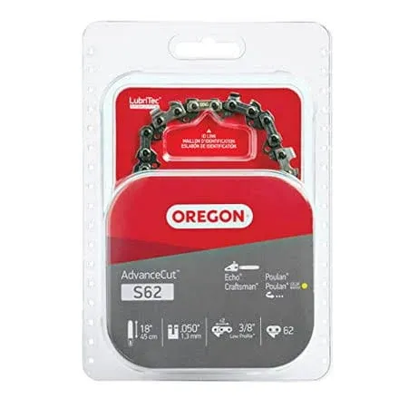 New Oregon AdvanceCut S62 18&#034; Saw Chain, Echo, Craftsman, Poulan, Husqvarna