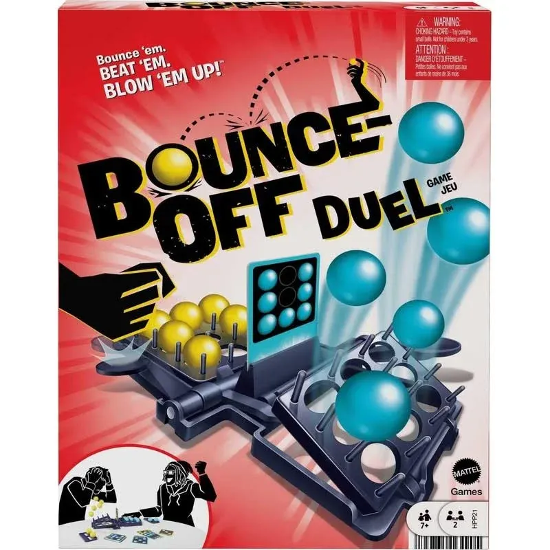 Mattel Bounce-Off Duel Board Game