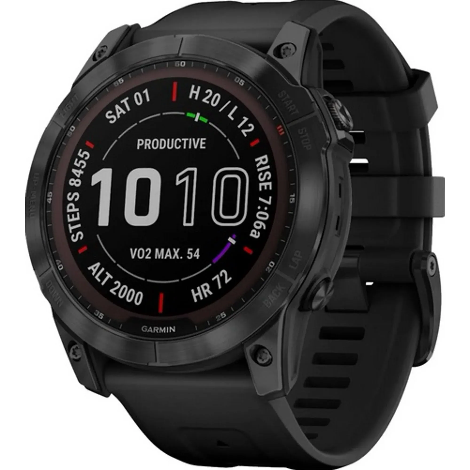 Garmin Fenix 7X Sapphire Solar - Black