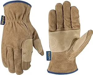 Wells Lamont mens Work Gloves, Tan, Large Pack of 1 US