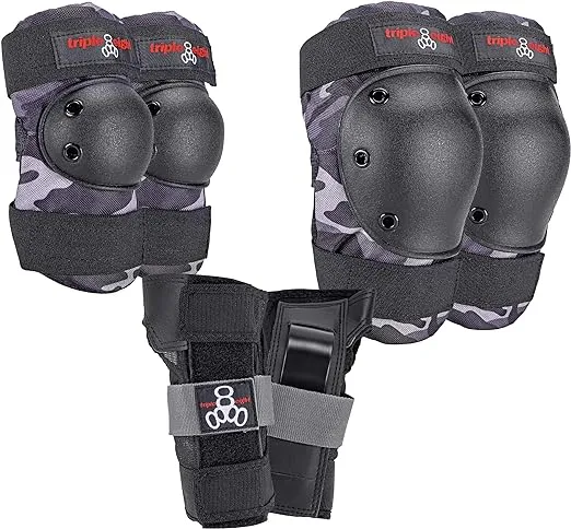 Triple Eight Saver Series Pad Set with Kneesavers, Elbowsavers and Wristsavers