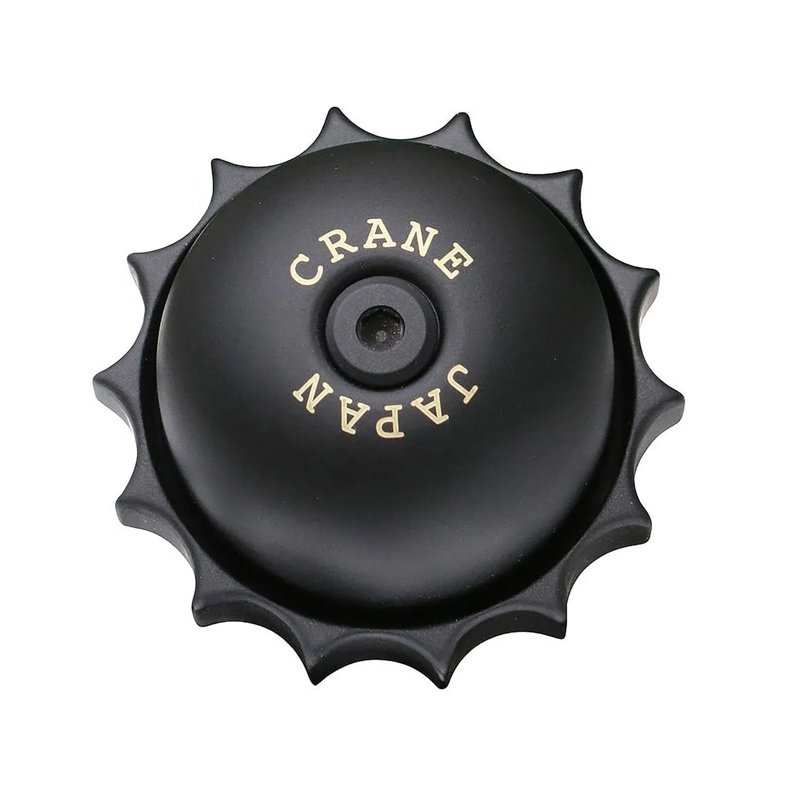 Crane Bell Co E-Ne Revolver Bell Brass - Stealth Black