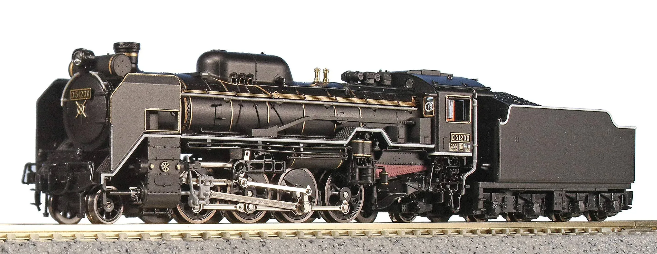 KATO N gauge D51 200 2016-8 model railroad steam locomotive