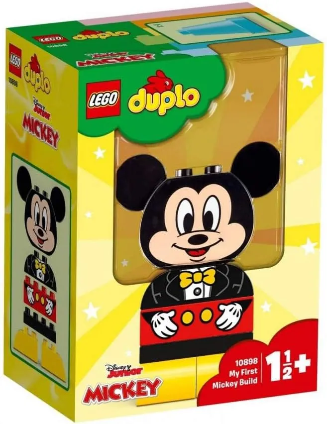 LEGO DUPLO Disney Juniors My First Mickey Build 10898 Building Bricks (9 Pieces)