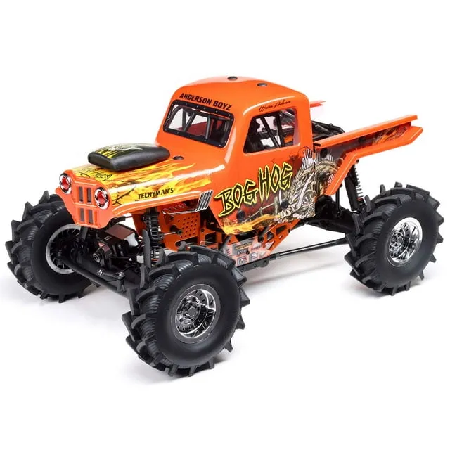 1/8 LMT Bog Hog RTR 4WD Solid Axle Mega Truck EP Orange Version w/ DX3-2.4GHz Radio