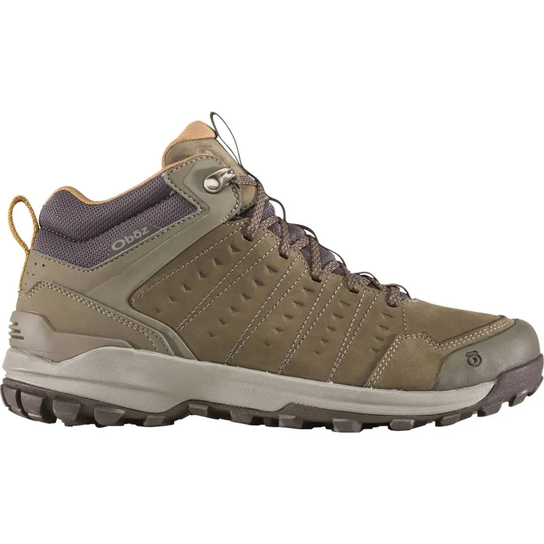 Oboz Sypes Mid Leather Waterproof Hiking Boots - Men's