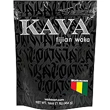 Kava Waka Powder – Authentic, Noble Kava Root Powder from Fiji – Premium, Responsibly Sourced, 16 Oz