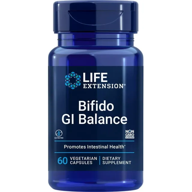 Life Extension Bifido GI Balance 60 Vegetarian Capsules