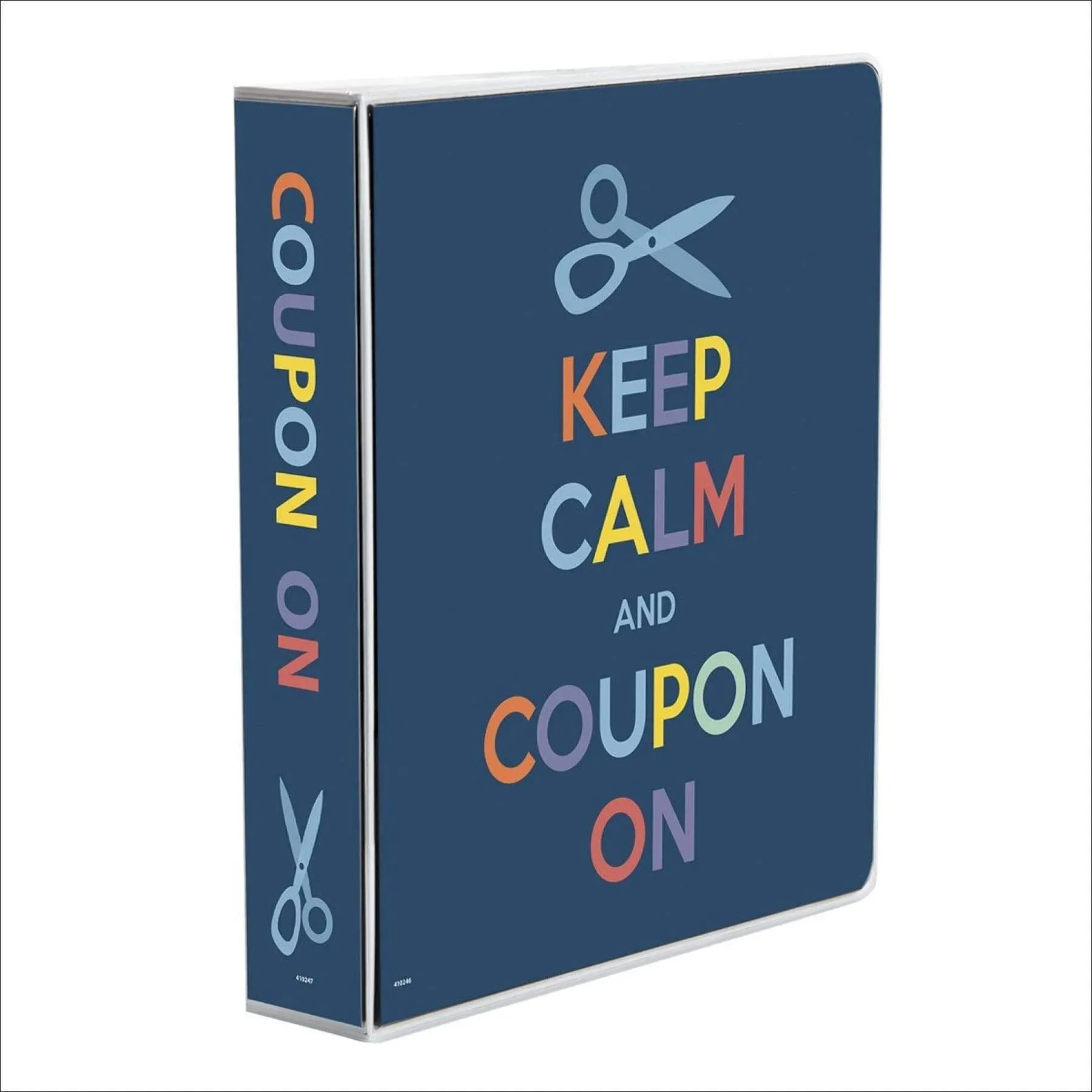 Ultra Pro 3-Ring Coupon Organizer Binder - Keep Calm