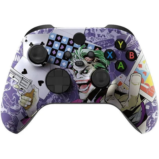 eXtremeRate Replacement Front Housing Shell for Xbox Series X & S Controller - Clown Cards