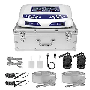 Dual User Professional Foot Detox Machine Home Use Ionic Detox Foot Bath Spa With Far Infrared Waist Belt And Tens Pad - Buy Lcd Ionic Foot Detox Machine Feet Bath Spa Dual User Cell Cleanse With 2 Stainless Steel Arrays
ionic Foot Bath Detox Machine Pr