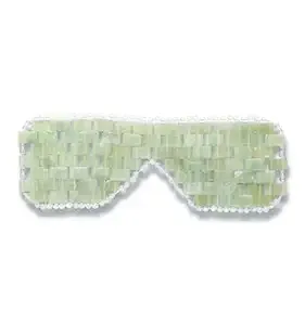 Alana Mitchell Jade Eye Mask – Weighted Eye Mask to Eliminate Wrinkles, Puffiness, & Irritation – Headache and Migraine