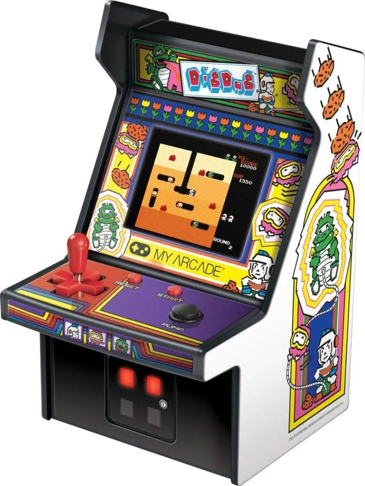 Dreamgear DGUNL3221 My Arcade Dig Dug Micro Player