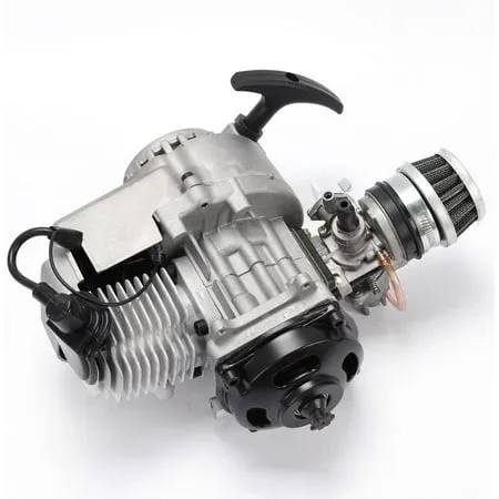 Anqidi 49CC 2 Stroke 1.3HP Pull Engine Motor 1300 Rpm Dirt Bike Engine Motor for Mini Moto Quad Scooter