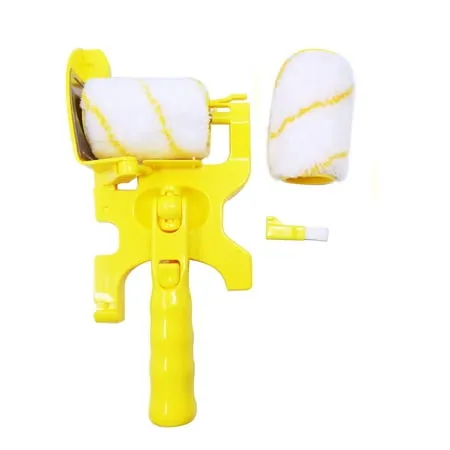 Moobody Multi-functional -Cut -smudge Paint Edger Roller Brush Tool for Wall Ceiling