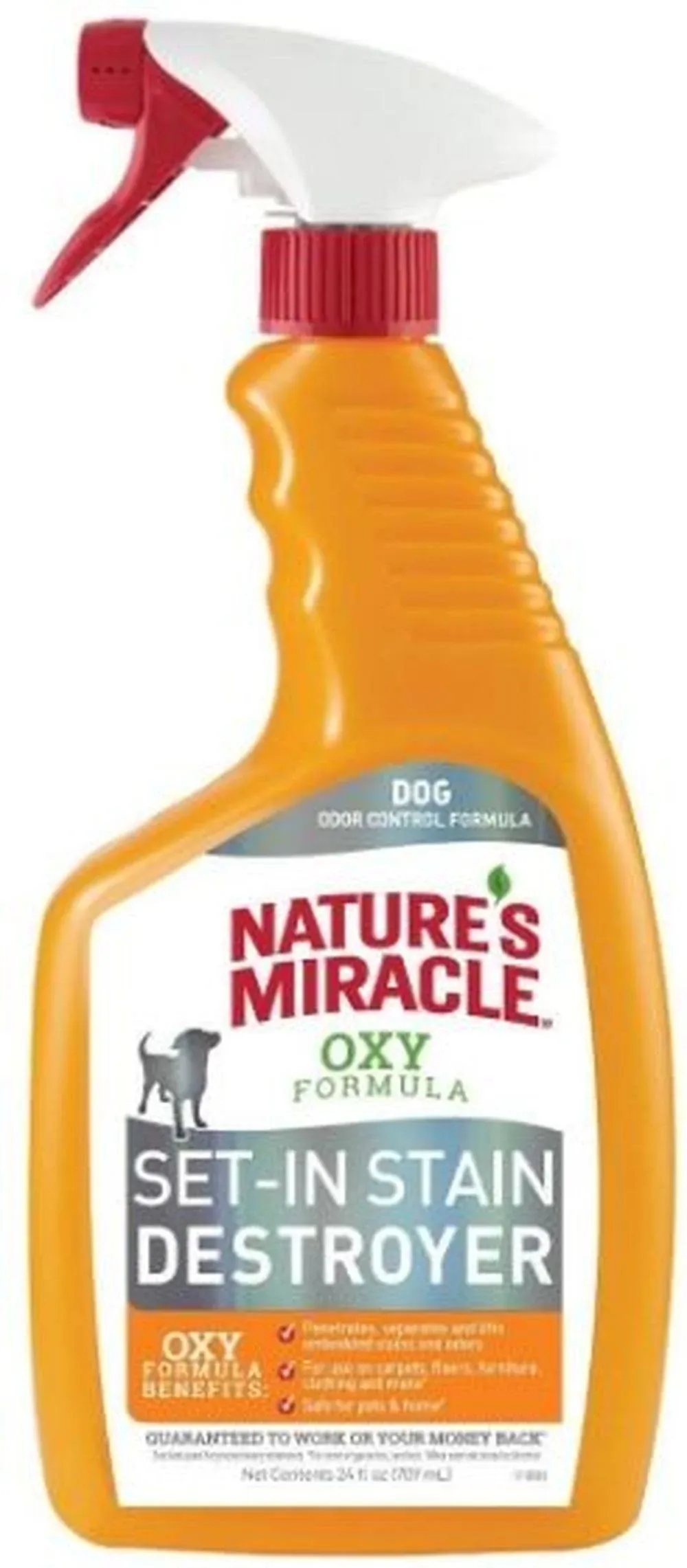 Nature&#039;s Miracle P-98172 Oxygen concentrate Dog Oxy Set-in Stain Destoyer 24 oz.