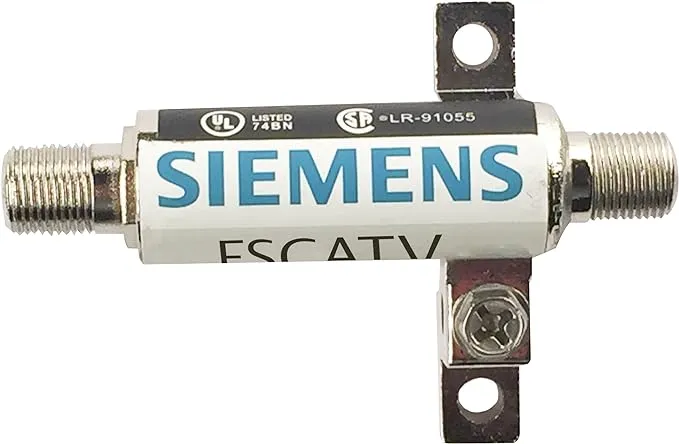 Siemens Firstsurge Coaxial Surge Protective Device, 5,000 Amps Surge Spike ...