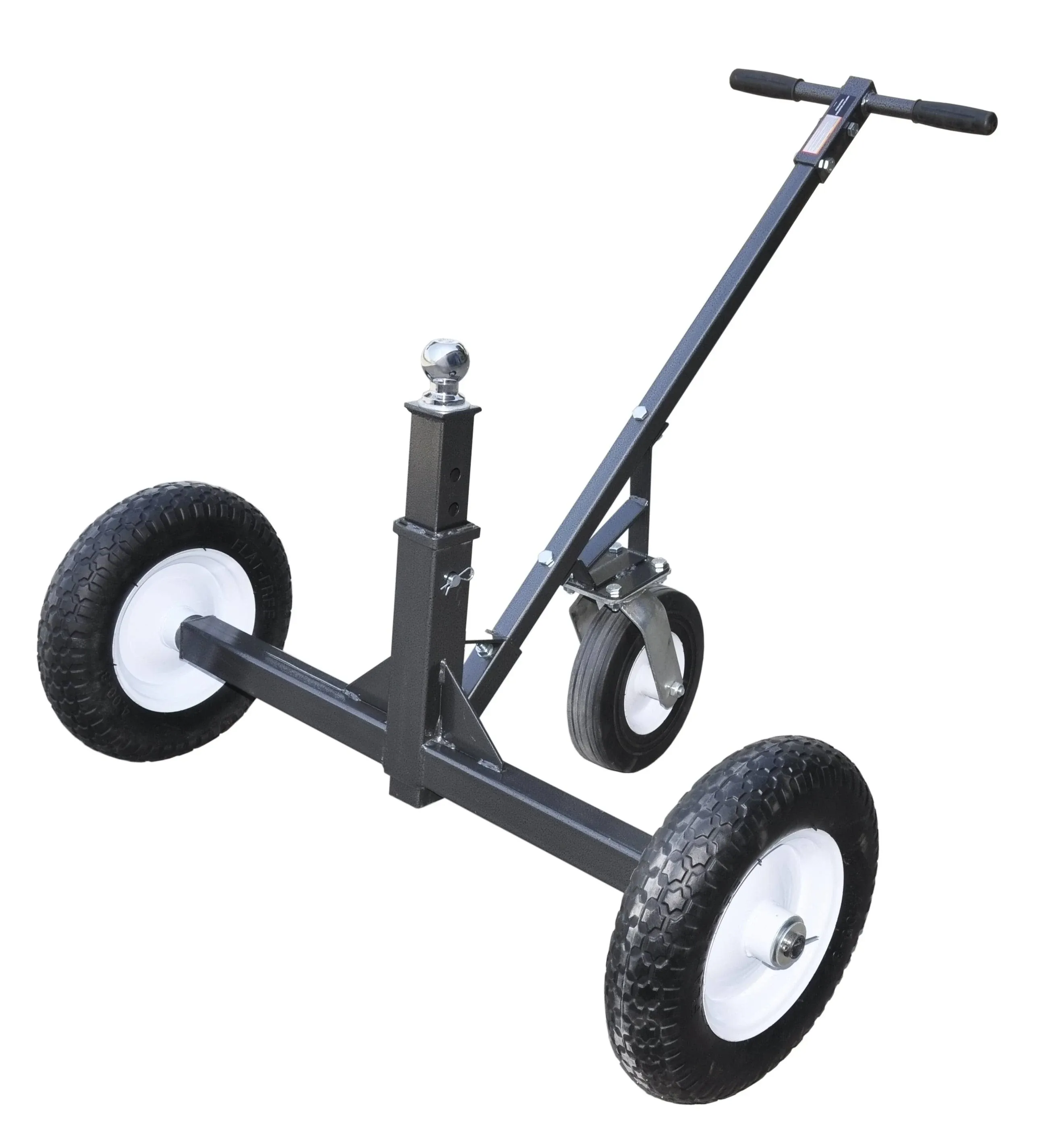 Tow Tuff Heavy-Duty Adjustable Trailer Dolly with Caster