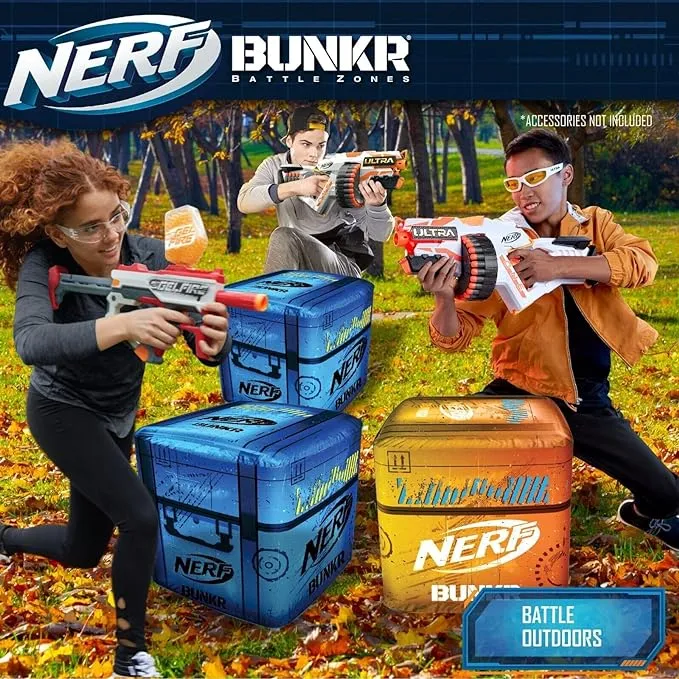 Nerf Bunkr Go Battle Set Game Card