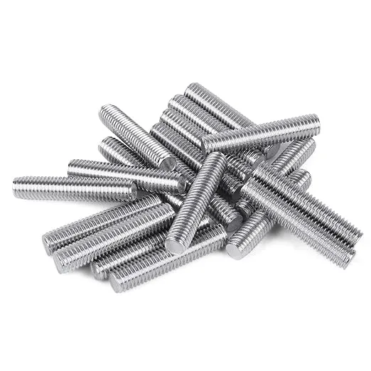 Pack of 20 M8 x 40mm 1.25mm Pitch 304 Stainless Steel Fully Threaded Rods Fasteners