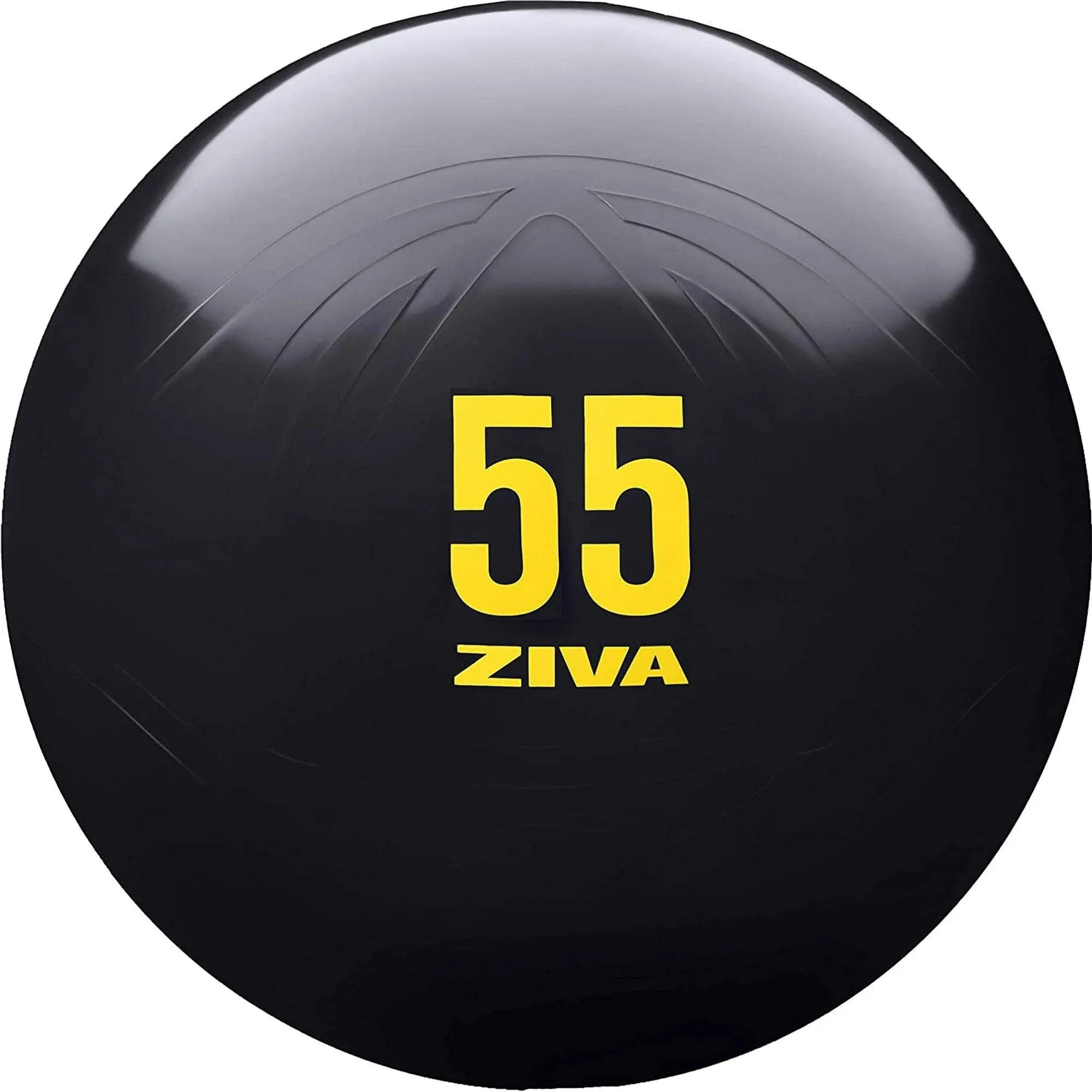 Ziva Anti-Burst Core Exercise Ball - Black (55cm)