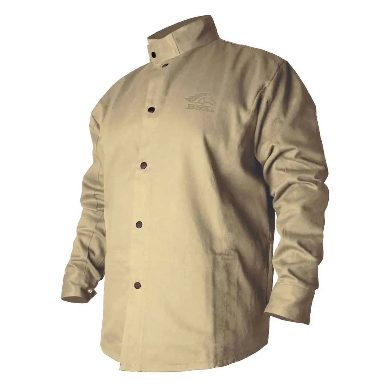 Black Stallion BXTN9C BSX Flame-Resistan<wbr/>t Cotton Welding Jacket Khaki Small