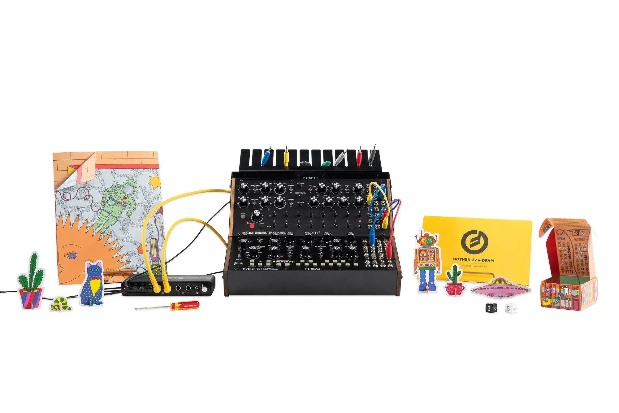 Moog Sound Studio: Mother-32 and DFAM Semi-Modular Synthesizer Bundle