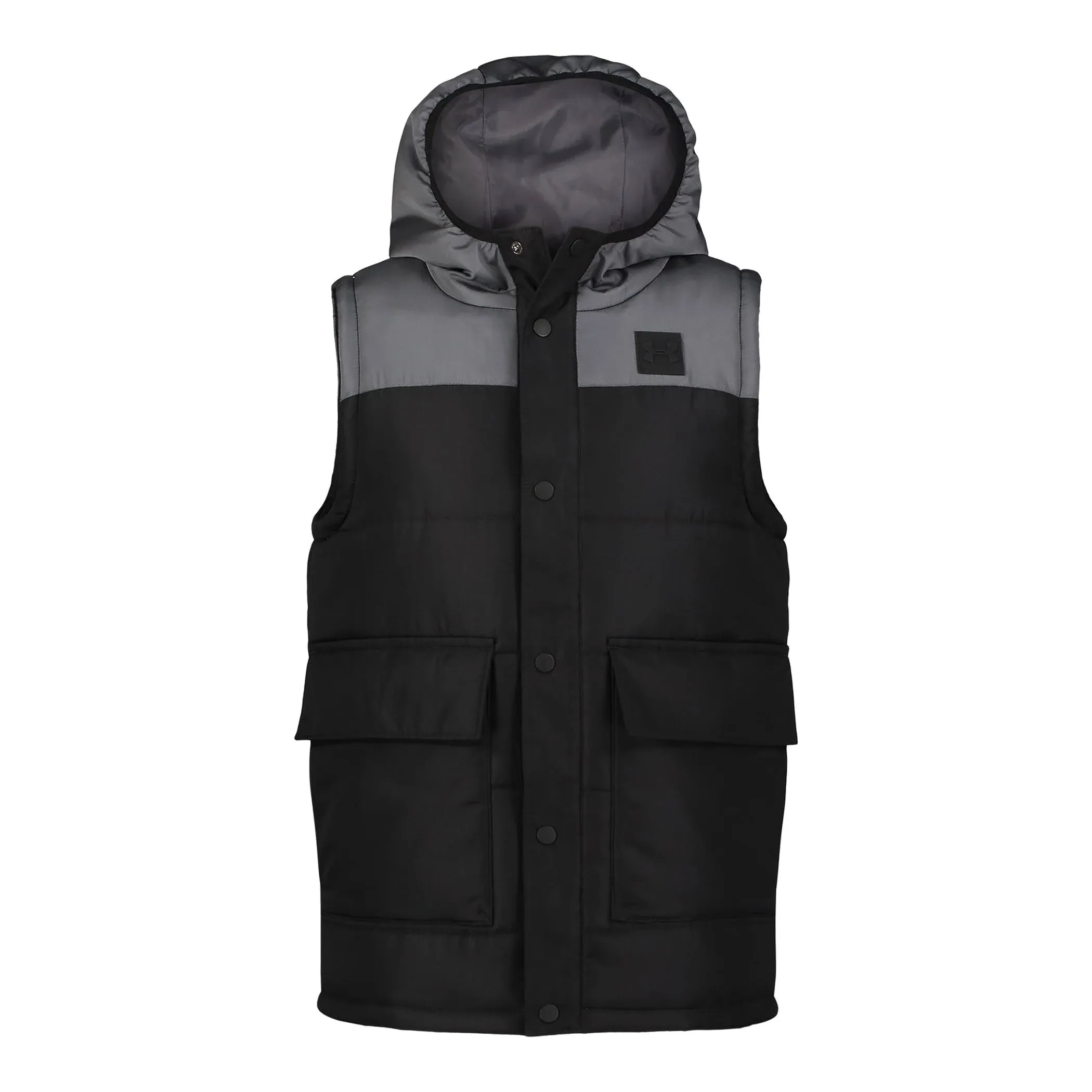 "Boys' UA Hooded Cargo Vest"