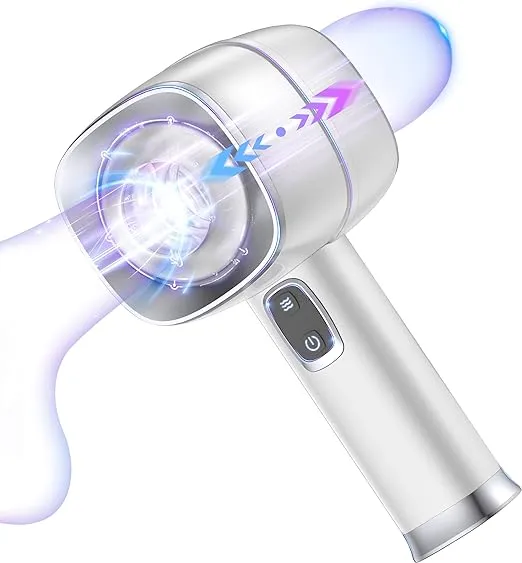 Automatic Male Masturbator,Open-Ended Stroker with 6 Thrusting Modes Male Sex Toy, Pocket Pussy Male Masturbator Cup Penis Trainer with 3D Realistic Vagina, Blowjob Toy for Men Adult Sex Pleasure