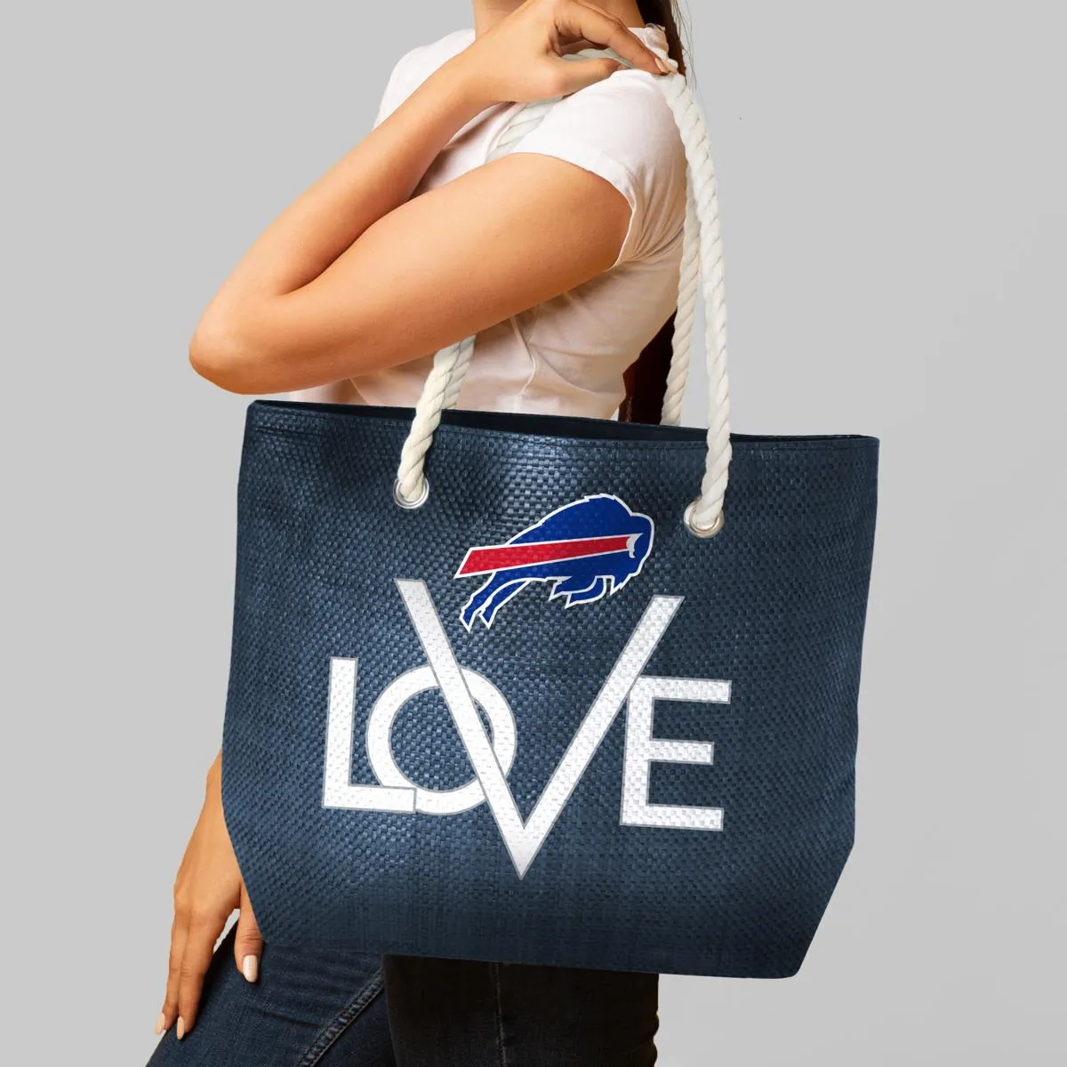 Officially Licensed NFL Love Tote - Buffalo Bills - 20373652 | HSN