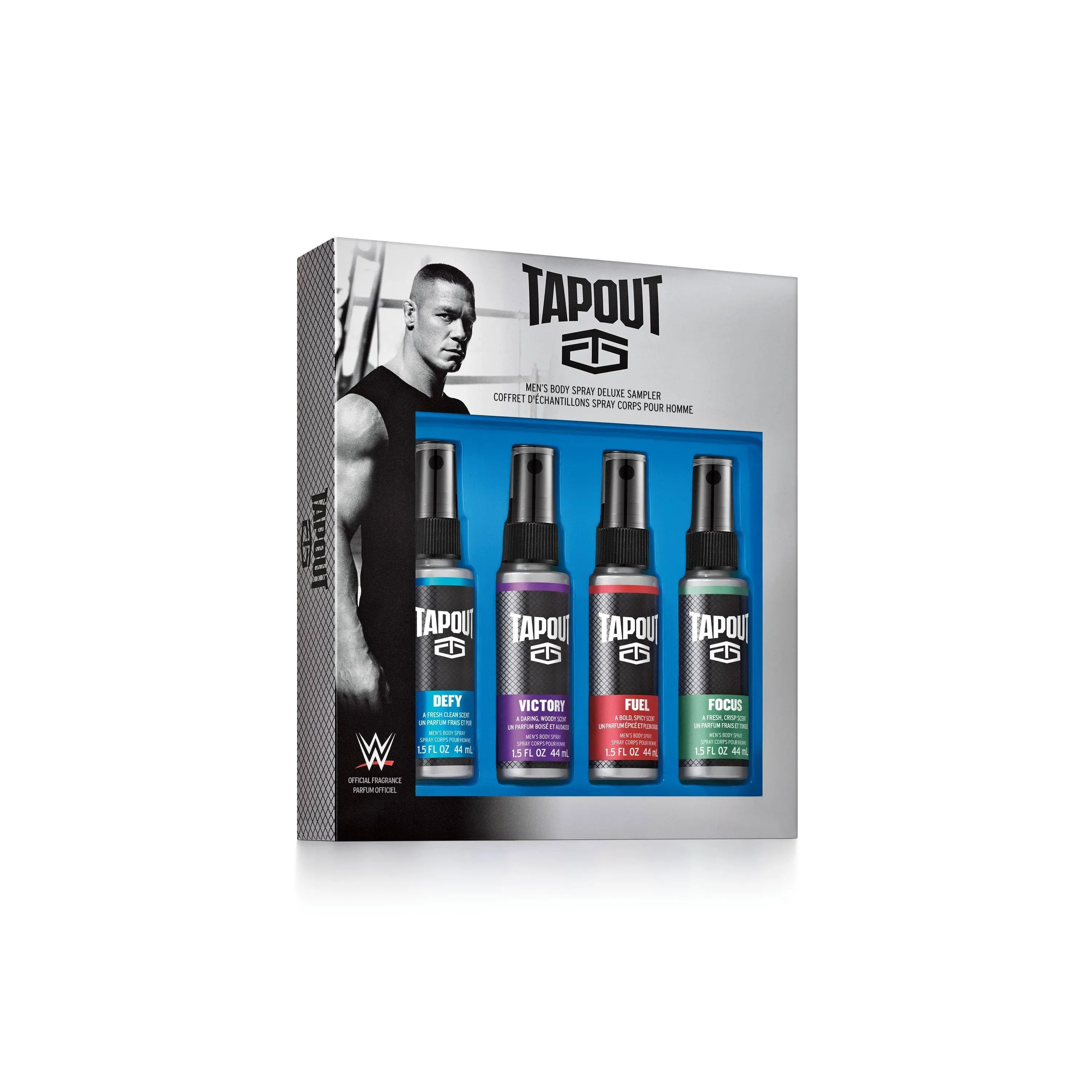 Tapout Various Men's Body Spray 4 Piece Set