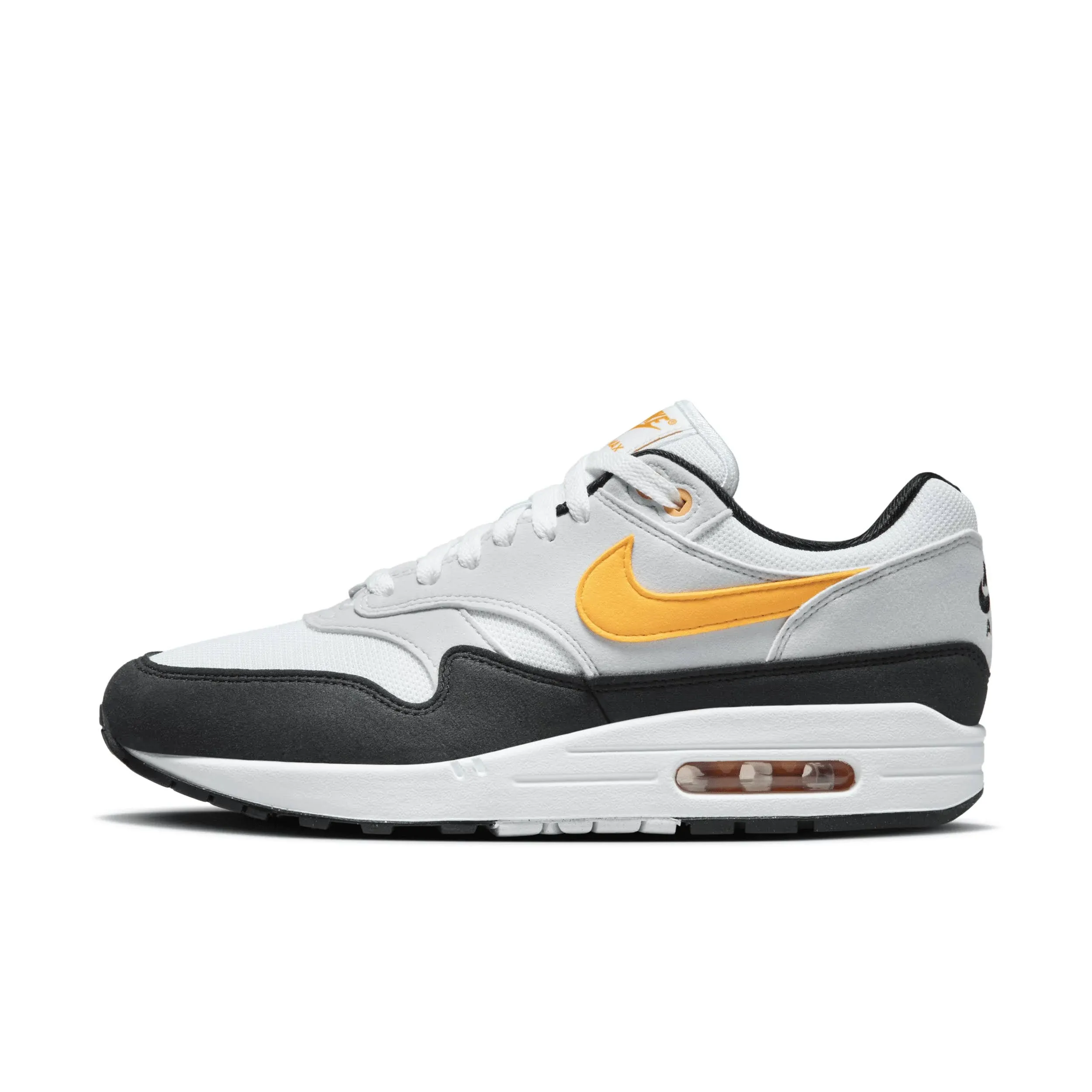 Nike Air Max 1 en blanco y dorado