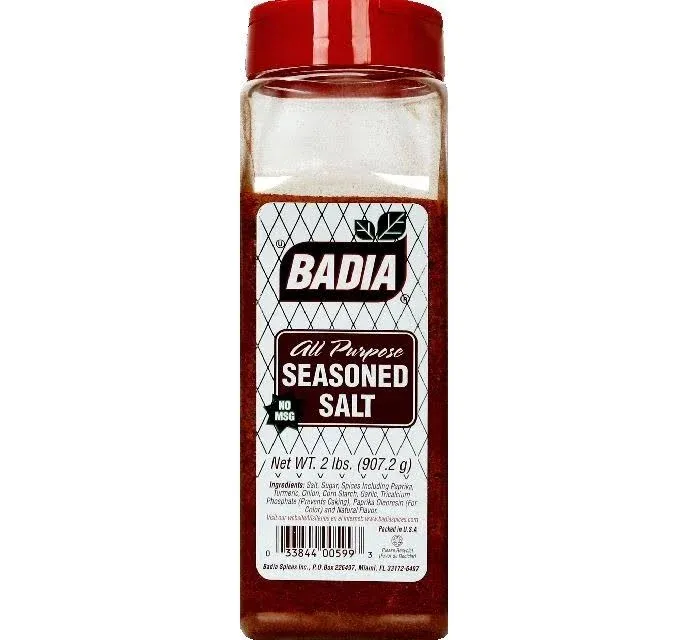 Badia Seasoned Salt 2 Pound Pack of 6