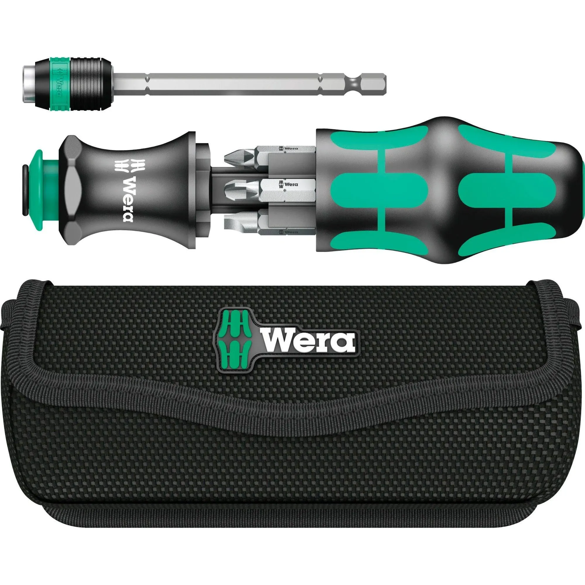 Wera Kraftform Kompact 20 7-in-1 Bitholding Screwdriver with Removable Bayonet B