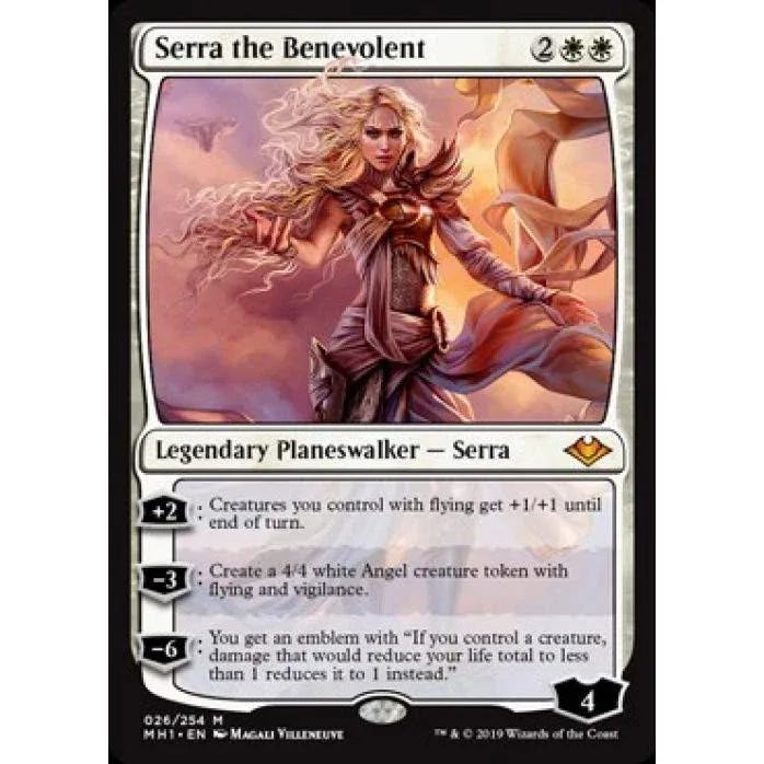 Serra The Benevolent M/NM Magic: The Gathering MTG Modern Horizons