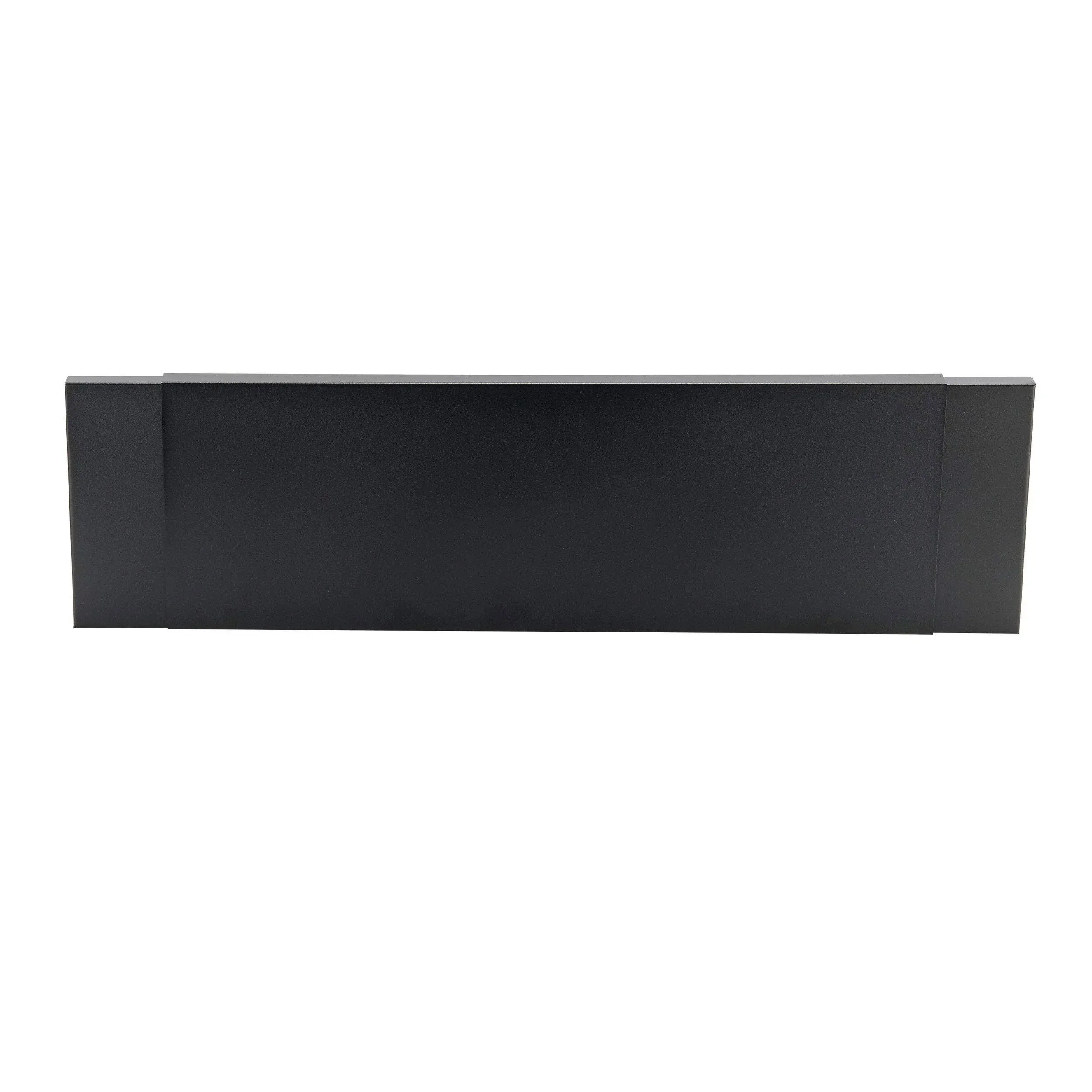 HY-C 8 in. Black Fireplace SmokeGuard FSG-BLK-8