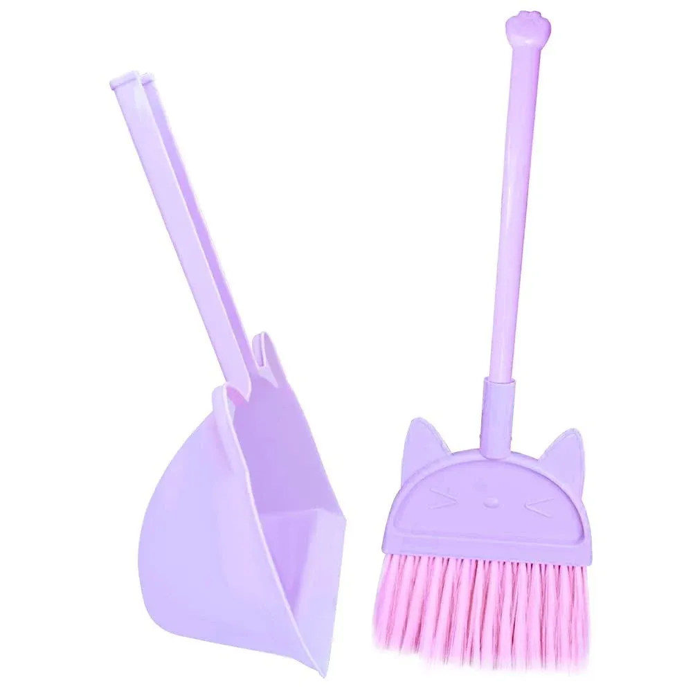 Kids Mini Broom Toy Cleaning Set Combo for Boy Girl Toddler Play Toys