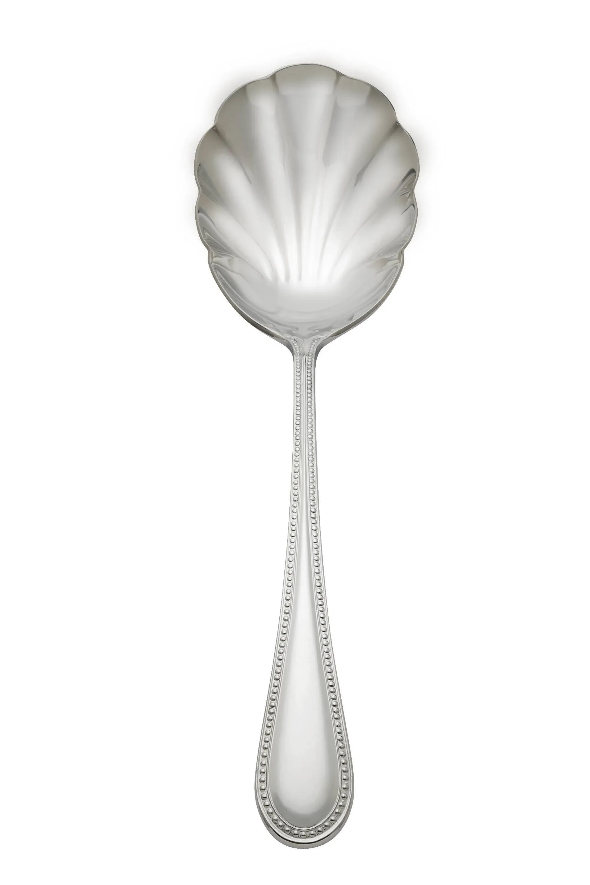 Reed & Barton Lyndon Vegetable Spoon, 0.50 LB, Metallic